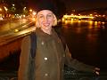 Christy at Seine river by night